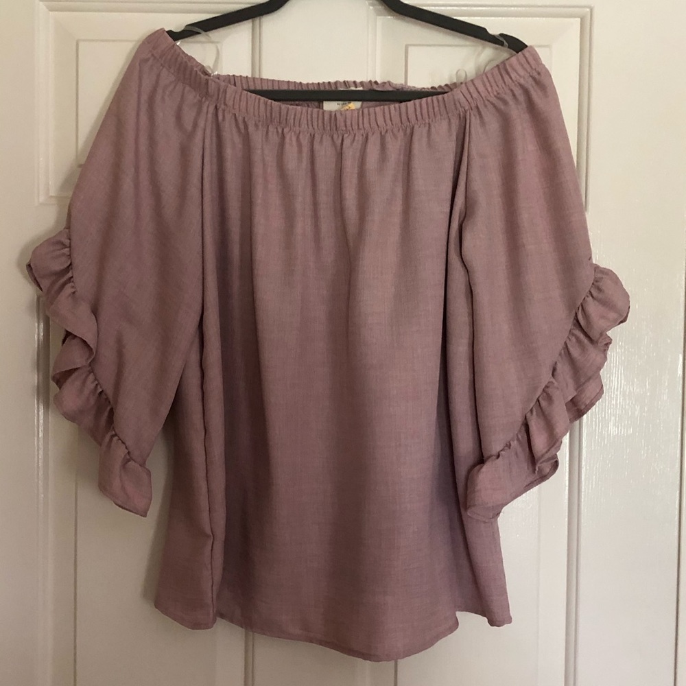 Off shoulder summer top